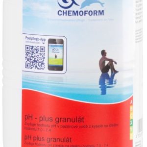 Prípravok do bazéna Chemoform 0802, pH plus, 1 kg