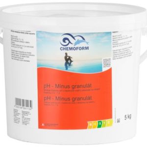 Prípravok do bazéna Chemoform 0811, pH mínus, granulát, bal. 5 kg