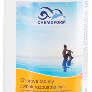 Tablety Chemoform 3601, 20 g, chlórové, pomalorozpustné, bal. 1 kg