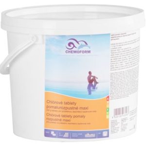 Tablety Chemoform 5603, 200 g, chlórové, pomalorozpustné, bal. 3 kg