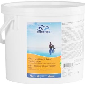 Tablety Chemoform 7605, 200 g, multifunkčné, pomalorozpustné, bal. 5 kg