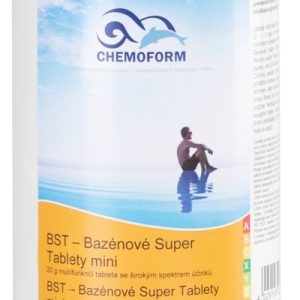 Tablety Chemoform 8601, 20 g, multifunkčné, pomalorozpustné, bal. 1 kg