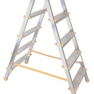 Schodíky ALVE EUROSTYL HOBBY 1925, 5 stupienkové štafle, 109 cm, nosn. 150 kg, obojstranné, bez rúčky