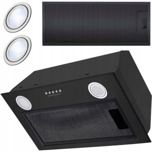 Digestor pod skrinku 60 cm čierny BE-50