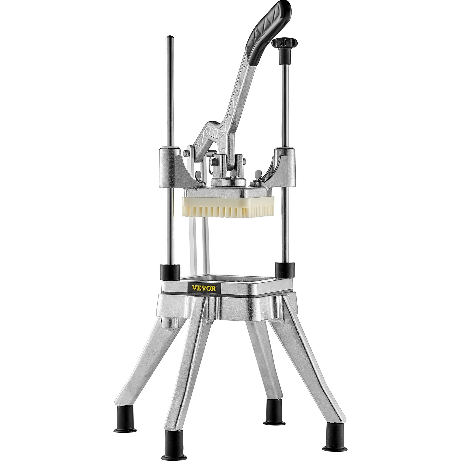 Krájač zemiakov, krájač hranolčekov, krájač do fritézy 0,64 cm, krájač zeleniny, komerčný sekáčik, krájač ovocia s 2 náhradnými čepeľami, sekáčik z nehrdzavejúcej ocele, krájač zeleniny – Obrázok 2
