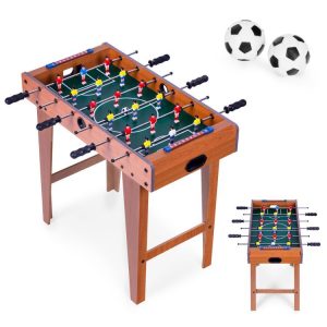 Drevený stolný futbalový stôl ECOTOYS 69x35 cm