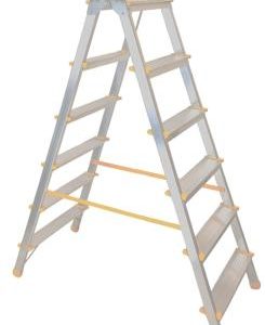 Schodíky ALVE EUROSTYL HOBBY 1926, 6 stupienkové štafle, 132 cm, nosn. 150 kg, obojstranné, bez rúčky