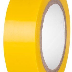 Páska E180YEL, žltá, izolačná, lepiaca, 19 mm, L-10 m, PVC