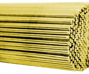 Drôt zvárací, tyčový, 2,50 mm, mosadzný