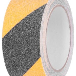 Páska Strend Pro, lepiaca, protišmyková, extra odolná, čierno/žltá, 50 mm x 5 m