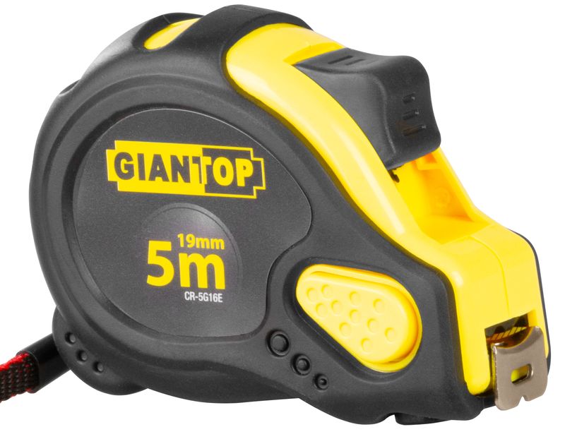 Meter GIANT CR-G16 CE 5 m, zvinovací, pogumovaný – Obrázok 5