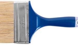 Štetec Strend Pro JB005, 4", plochý, maliarsky, natural, PVC rúčka