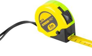 Meter Strend Pro WorkTiger YD23, 5 m, 19 mm, zvinovací, ABS