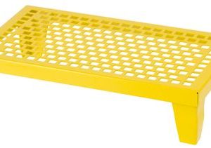 Mriežka na maliarsky valček Strend Pro 0108, kovová, žltá