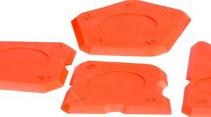 Sada stierok Strend Pro, na silikón a tmel, 4 ks