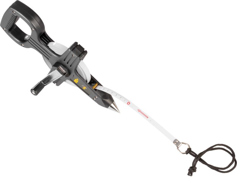 Pásmo GIANT CR-J01 50 m, špic, meracie, oceľové – Obrázok 3