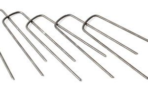 Spona do zeme Garden E1203 4x15 cm, upínacia, kovová, bal. 40 ks