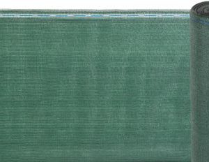 Tkanina tieniaca POPULAR.NET 2x25 m, HDPE, UV, 150 g/m2, 90% zelená