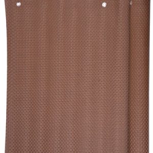 Zástena Polyratan 77 0,9x3 m, UV, 800 g/m2, hnedá, tieniaca na balkón, s okami