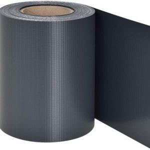 Páska Strend Pro EUROSTANDARD, 190 mm, L-35 m, tieniaca, antracit, krycia, na plotové panely, s 20 klipsami, 450 g/m2, PVC, RAL7016