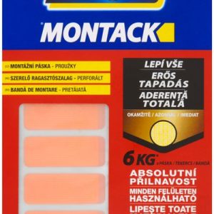 Páska Ceys MONTACK LEPÍ VŠETKO, montážna, prúžky, 10 ks