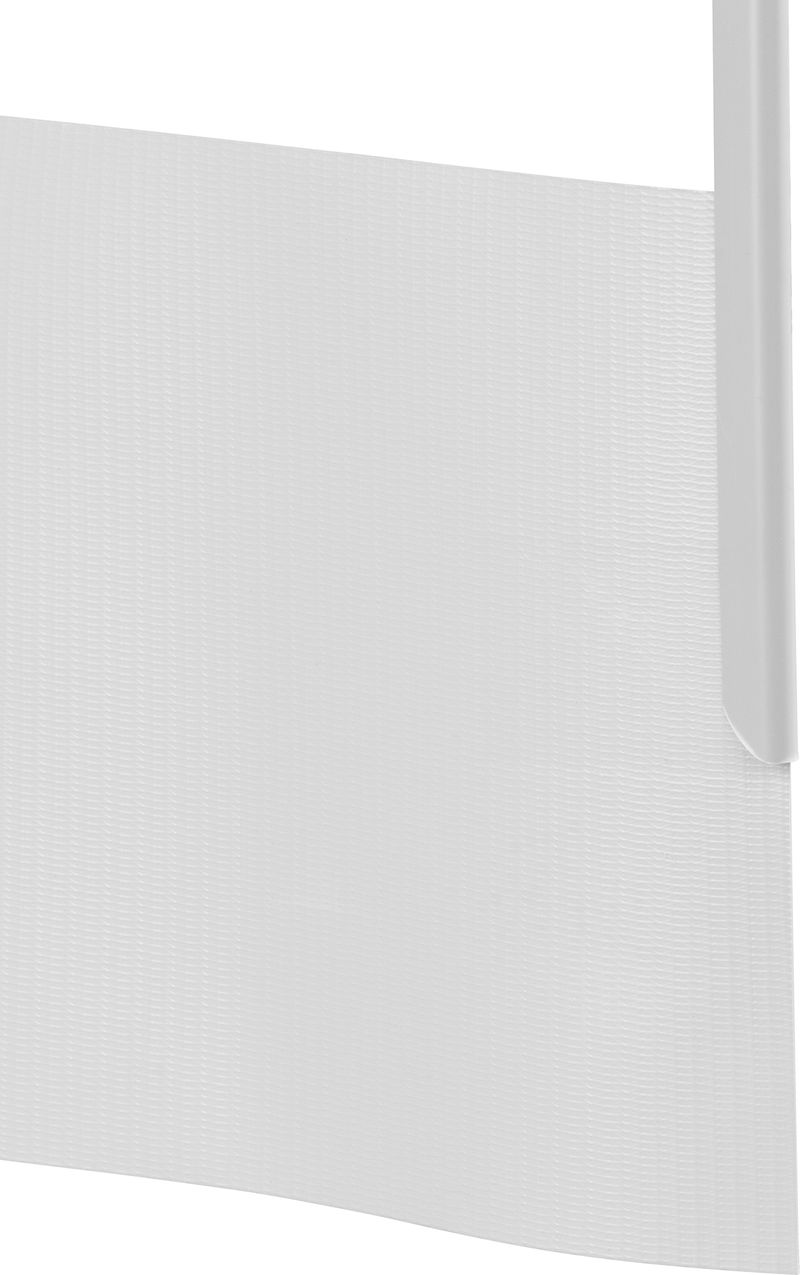 Páska Strend Pro EUROSTANDARD, 190 mm, L-35 m, tieniaca, sivá, krycia, na plotové panely, s 20 klipsami, 450 g/m2, PVC, RAL7040 – Obrázok 4