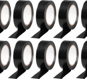 Páska Strend Pro, 19 mm, L-10 m, max. 80°C, 600V, čierna, izolačná, lepiaca, PVC, bal. 10 ks