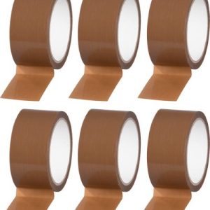 Páska Strend Pro, 48 mm, L-50 m, 45 µm OPP, baliaca, lepiaca, hnedá, bal. 6 ks