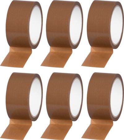 Páska Strend Pro, 48 mm, L-50 m, 45 µm OPP, baliaca, lepiaca, hnedá, bal. 6 ks