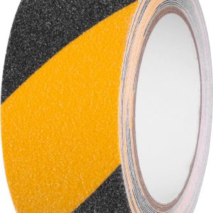 Páska Strend Pro, 50 mm, L-5 m, lepiaca, protišmyková, extra odolná, čierno/žltá