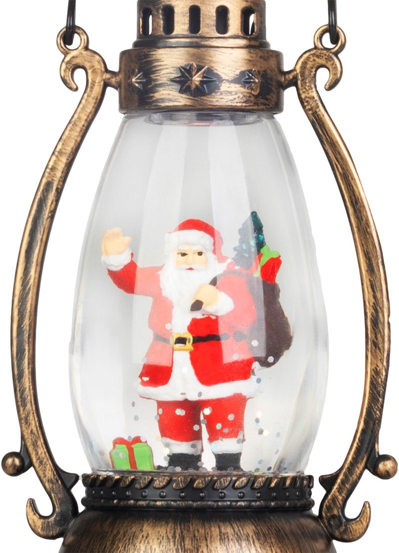 Lampáš MagicHome Vianoce, Santa, plast, 1xLED teplá biela, 8x6.5x14 cm, 3xLR44 – Obrázok 3