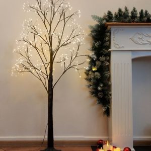 Stromček MagicHome Vianoce, plast, 504xLED teplá biela, 1.2 m