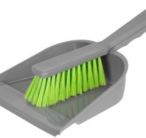 Súprava upratovacia York 062020, metlička s lopatkou, gumová lišta, 23x32x7 cm