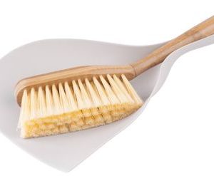 Súprava upratovacia York ECONATURAL, metlička s lopatkou, bambus, 25x34x7 cm