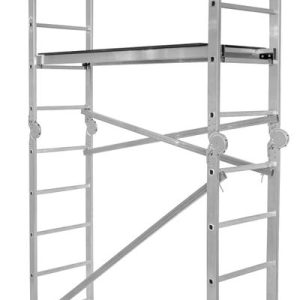 Lešenie s plošinou Strend Pro IKAR, hliníkové, 2x5, 3in1, max.400 cm, max. 150 kg