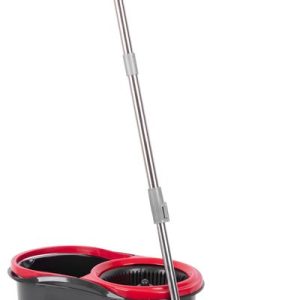 Súprava upratovacia Strend Pro TURBOSTAR BLACK EDITION, rotačný mop na podlahy + vedro 13 lit., teleskopická násada