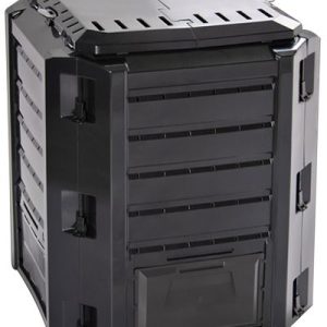 Komposter COMPOGREEN, 380 lit., čierny