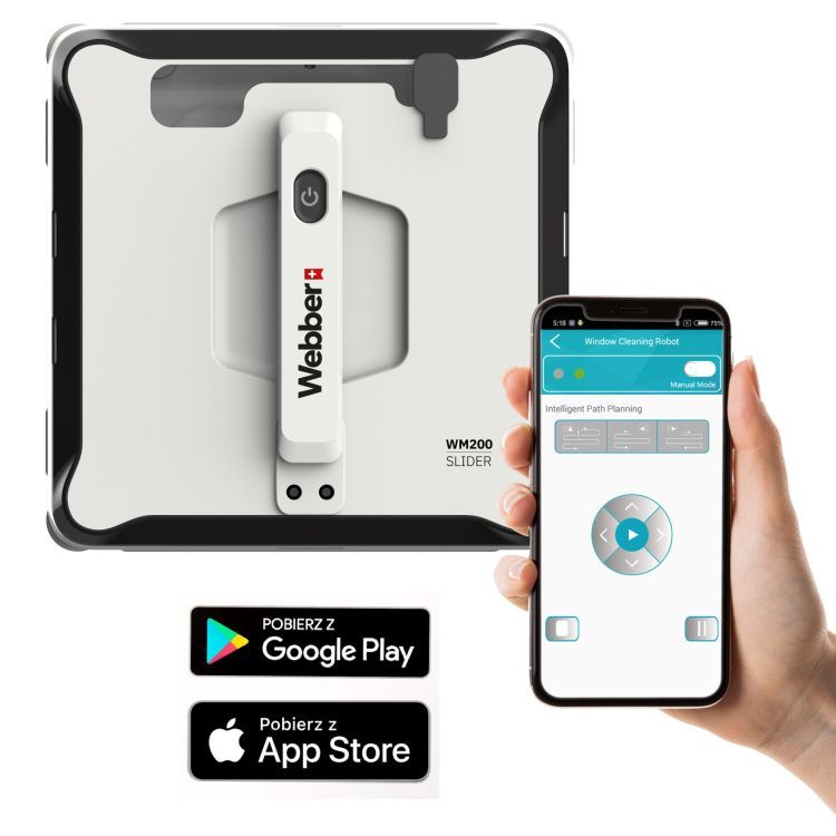 Automatický robot na čistenie okien WEBBER – Obrázok 9