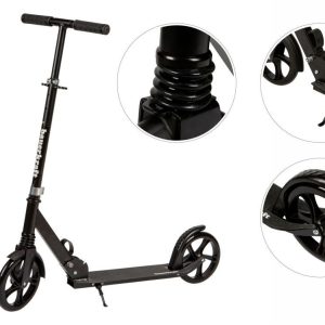 Mestská kolobežka pre deti a tínedžerov, skladacia, nastavenie výšky 95-105 cm, kolieska 200 mm