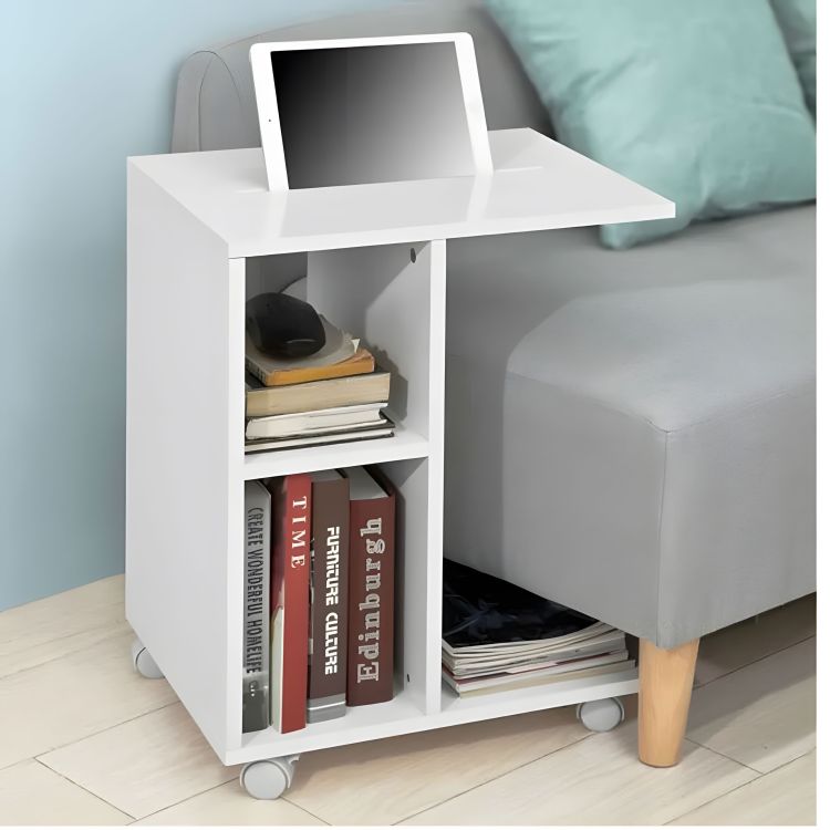 Konferenčný stolík, nočný stolík na kolieskach, organizér ModernHome – Obrázok 5