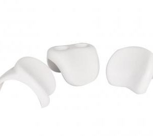 Sada MSpa® B0301350, 2x opierka hlavy, držiak na poháre, silikon