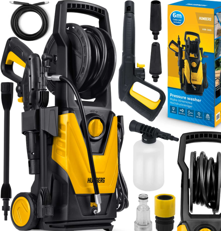 Humberg HM-300 1800W valcový vysokotlakový čistič