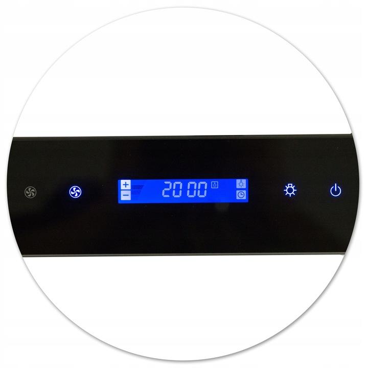 Berdsen BE-60E 60 cm čierny kuchynský digestor – Obrázok 5