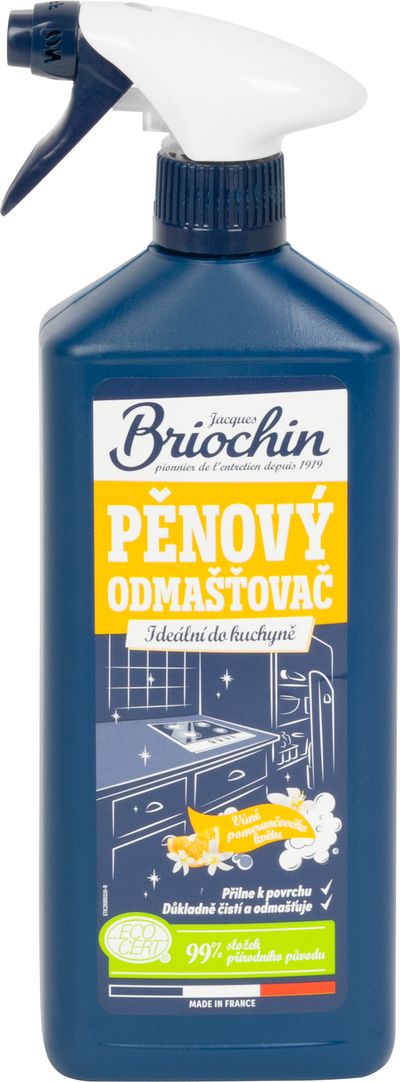 Omasťovač Briochin, penový, pomaranč, 750ml