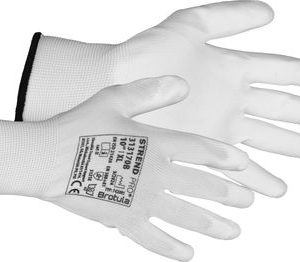 Rukavice ST BROTULA White 10/XL, záhradné, biele, s blistrom