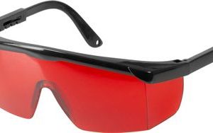 Okuliare Safetyco B507, červené, ochranné, nastaviteľné