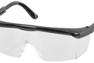 Okuliare Safetyco B507, číre, ochranné, nastaviteľné