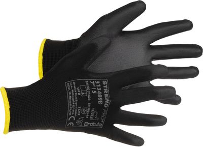 Rukavice ST BROTULA Black 07/S záhradné, NEW EDITION