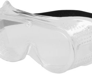 Okuliare Safetyco B320, číre, ochranné, uzavreté, s vetraním