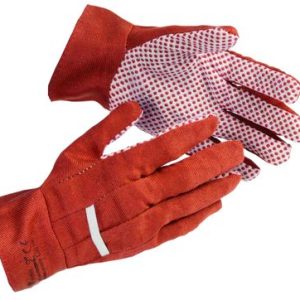 Rukavice ST MORA červená 09/L, s blistrom